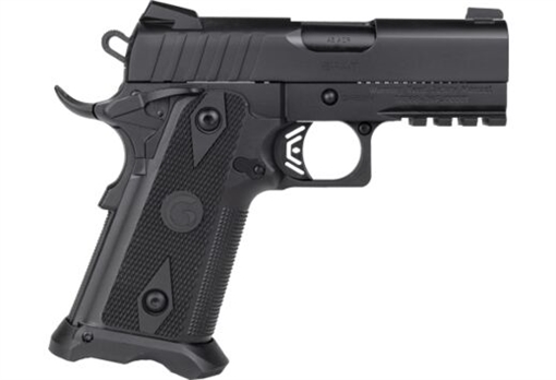 Picture of Girsan Witness 2311 BRAT, Semi-automatic, Single Action, Metal Frame Pistol, 45 ACP, 3.4" Barrel, Matte Finish, Black, Polymer Grips, Fixed Sights, Skeletonized Trigger, 11 Rounds, 1 Magazine 395055