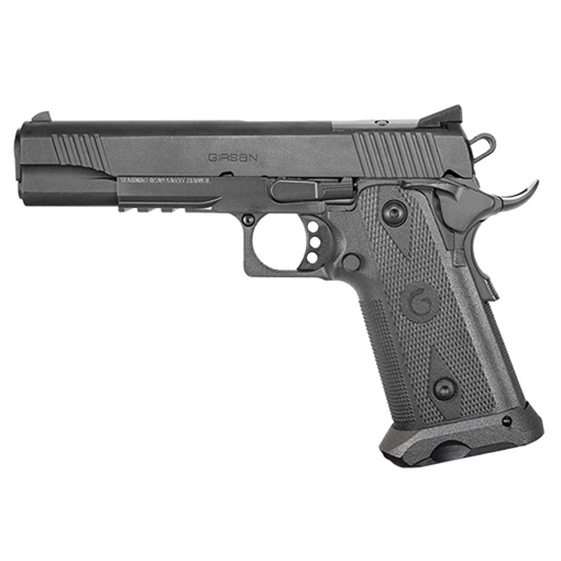 Picture of Girsan Witness2311 10mm Auto 15+1 5" Black Steel Barrel, Black Optic Ready/Serrated Steel Slide, Black Polymer Frame w/Beavertail & Picatinny Rail, Black Checkered Polymer Grip, Ambidextrous 395000