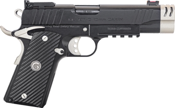 Picture of EAA Girsan MC1911 Commander Handgun 10mm Auto 9rd Magazine 4.4" Barrel Black Frame with Compensator 390616