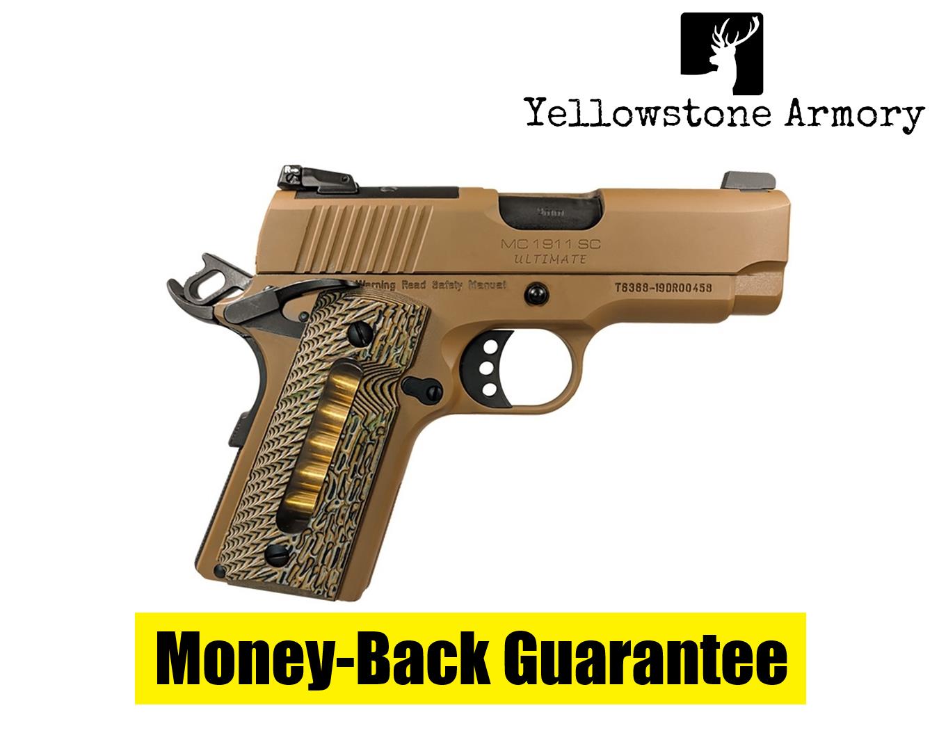 EAA MC1911SC 9MM 3.4'' DE 6R 390037 - Semi Auto Pistols at GunBroker ...