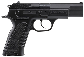 Picture of SAR USA B6 9mm Luger 19+1 4.50" Black Steel Barrel, Black Serrated Steel Slide, Black Polymer Frame w/Beavertail, Black Polymer Grip, Manual Thumb Safety, Right Hand B69BL