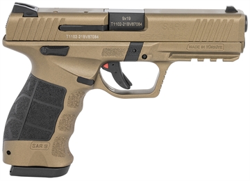 Picture of SAR USA SAR9 Pistol 9mm 4.4 in. Bronze 17 rd. SAR9BR