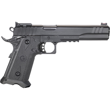 Picture of Girsan Witness2311 10mm Auto 15+1 6" Black Steel Barrel, Black Serrated Steel Slide, Black Polymer Frame w/Beavertail & Picatinny Rail, Black Checkered Polymer Grip, Ambidextrous 395070