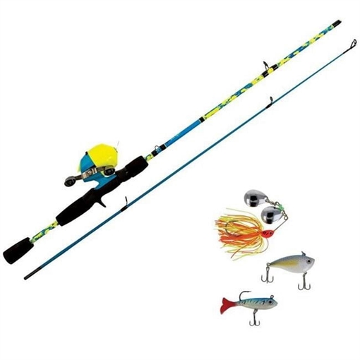 Picture of EAGLE CLAW F&S 2P-5'6"-M SPINCAST COMBO CCLSSC2