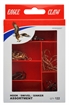 Picture of EAGLE CLAW CLAW HOOK, SINKER, & SWIVEL ASSORTMENT 122PC HOOKSSASST