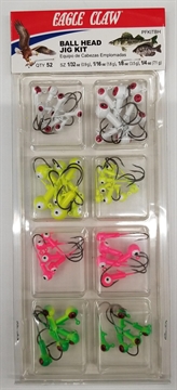 Picture of EAGLE CLAW JIG HEAD KIT BALL HEAD PFKITBH