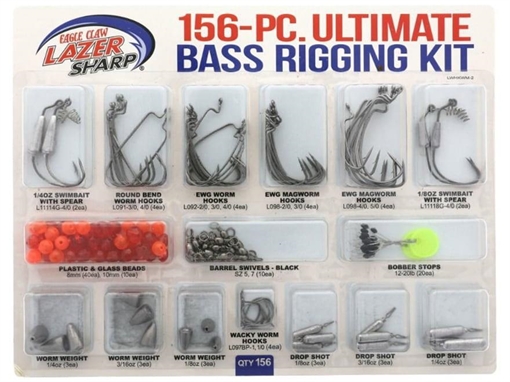 Picture of EAGLE CLAW LAZER SHARP ULTIMATE BASS TERMINAL RIGGING KIT LWHKWM-2