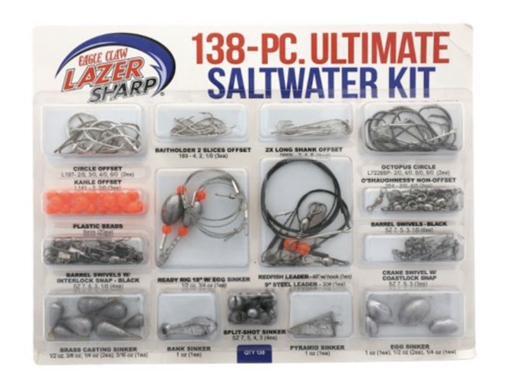 Picture of EAGLE CLAW LAZER SHARP ULTIMATE SALTWATER TERMINAL KIT LSWKWM-2