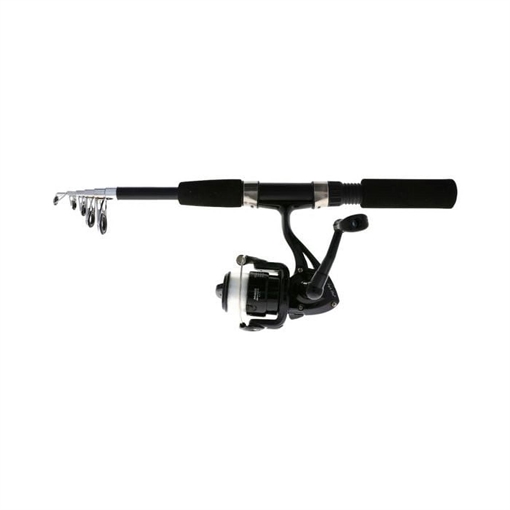 Picture of EAGLE CLAW PACK-IT BLACK SPIN COMBO GLASS TELESCOPIC 5'6 1PC PK56TSB