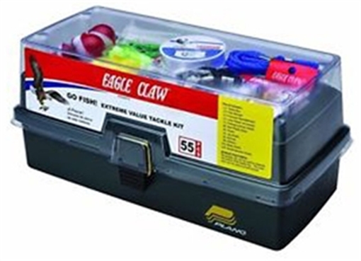 Picture of EAGLE CLAW SW GO FISH TACKLE BOX KIT KTKLBXSW-D