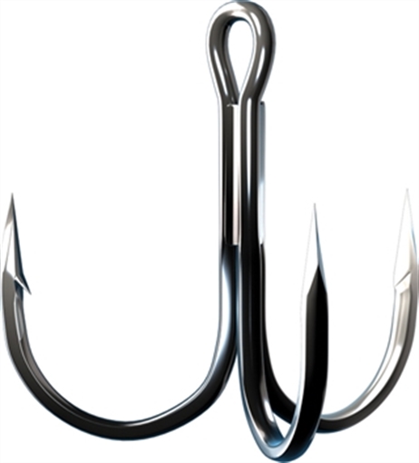 Picture of EAGLE CLAW TROKAR RND BEND WIDE GAP 3X 2PK TK300-5