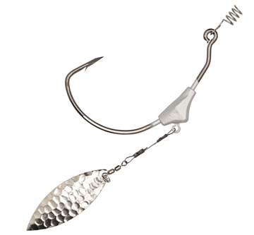 Picture of EAGLE CLAW TROKAR SWIM BLADE 1/4 OZ #3 HAM NKL 5/0 HOOK TK178-514