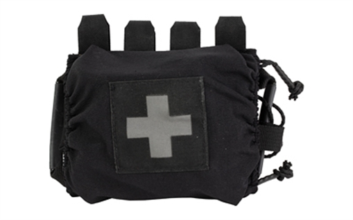 Picture of Eagle Industries Ambidextrous BELT IFAK, 500 Denier Nylon, Fits Molle /Pals, Black GR-MEDP-DZ-DP-TS-5BK