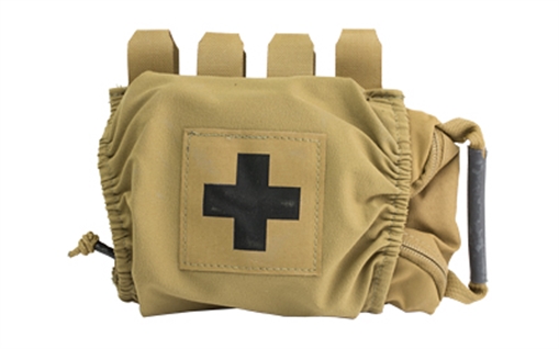 Picture of Eagle Industries Ambidextrous BELT IFAK, 500 Denier Nylon, Fits Molle/Pals, Coyote Tan GR-MEDP-DZ-DP-TS-55COV