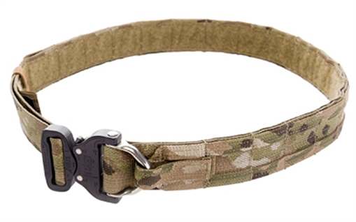 Picture of Eagle Industries Operator Gun Belt, Cobra Buckle w/D-Ring Attachment, Two Rows of Molle, Large 39"-44", Multicam R-OGB-CBD-MS-L-CCA