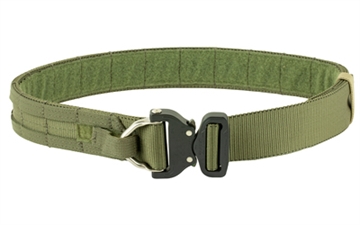 Picture of Eagle Industries Operator Gun Belt, Cobra Buckle w/D-Ring Attachment, Two Rows of Molle, Medium 34"-39", Ranger Green R-OGB-CBD-MS-M-SRG