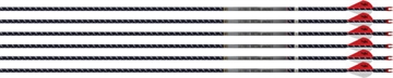 Picture of Easton Easton 4mm Full Metal Jacket Arrows 340 Blazer Vanes 6 pk. 630155