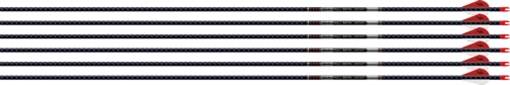 Picture of EASTON ARROW 5MM FMJ 340 W/ HO 6-PACK W/ 2" BLAZER VANES 701237