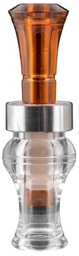 Picture of Echo Calls Timber Bourbon & Water Double Reed Mallard Sounds Attracts Ducks Brown/Clear Polycarbonate 77806