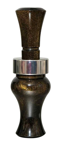 Picture of Echo Calls Meat Hanger Double Reed Mallard Sounds Attracts Ducks Black Gold Pearl Acrylic 78905