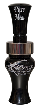 Picture of Echo Calls Pure Meat Open Call Double Reed Mallard Sounds Attracts Ducks Black Acrylic 79019