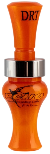 Picture of Echo Calls Timber Double Reed Mallard Sounds Attracts Ducks Orange Pearl Acrylic 79026