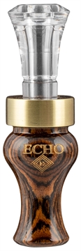 Picture of Echo Calls Timber Double Reed Mallard Sounds Attracts Ducks Brown Bocote Timber 90016
