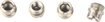 Picture of ED BROWN GRIP SCREW BUSHINGS S/S 4-PACK FOR 1911 813S