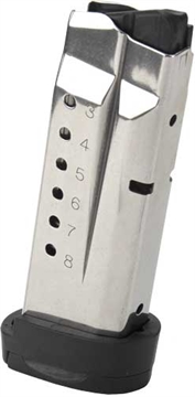 Picture of Ed Brown M&P 8rd Extended 9mm Luger Fit S&W M&P Shield Stainless Steel RMPMAG8SHIELD