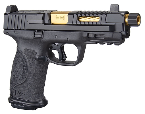 Picture of Ed Brown FUELED MP-F4 9MM LUGER 4.6'' BBL (1) 17RD MAG TITANIUM/BLACK MP-F4 MPF4