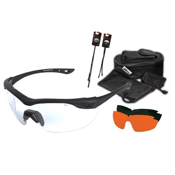 Picture of Edge Overlord 3 Lens Safety Glasses Kit with 3 Vapor Shield Lenses HO3K-1