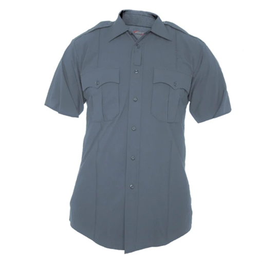 Picture of Elbeco CX360 Short Sleeve Shirt-Mens-French Blue 3548-3XL