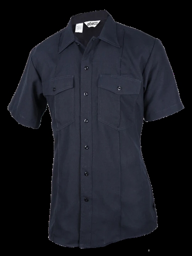 Picture of Elbeco HeroGuard DuPont Nomex Men's Battalion Short Sleeve Shirt SM1003NV+L