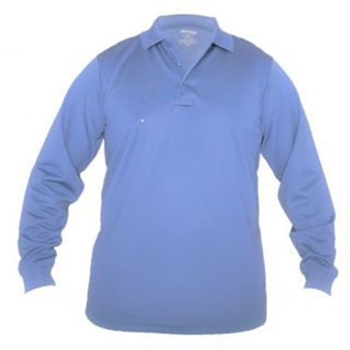 Picture of Elbeco Ufx Tactical Long Sleeve Polo-Mens-Light Blue K5143-XL
