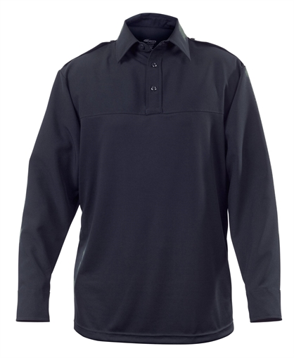 Picture of Elbeco UV1 CX360 Undervest Long Sleeve Shirt-Mens-Midnight Navy UVS171-15.5-33