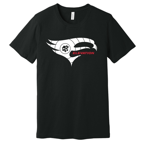 Picture of Elevation Elevation Target Tee Black Medium 1601254 811314029256