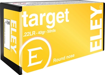 Picture of ELEY AMERICAS TARGET 22LR 40GR RN 50RD 100BX/CS 03190