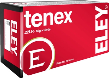Picture of ELEY AMERICAS TENEX 22LR 40GR EPS 50RD 100BX/CS 00100