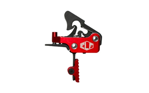 Picture of Elftmann Tactical Apex, Adjustable Trigger, Large Pin, Straight with Red Shoe, Fits AR-15, Anodized Finish, Red APEX-170-R-S