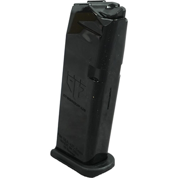 Picture of Elite Tactical Systems Black Gen 2 Handgun Magazine for Glock 43x/48 9mm Luger 10/rd Bulk GLK-43XBLK