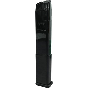 Picture of Elite Tactical Systems Carbon Smoke Gen 2 Handgun Magazine for Glock 17 9mm Luger 32/rd Bulk BLKOP-GLK-18G2
