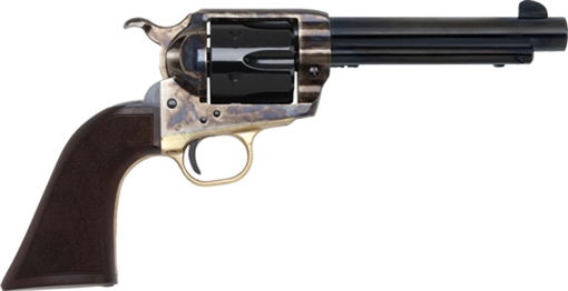 Picture of EMF ALCHIMISTA II SA HGR 357MAG 5 1/2" CASEHARDEN/BL LGE HAMMER BRASS B/S & T/G CK WAL 1860 ARMY GP HF357ALC512NMCW