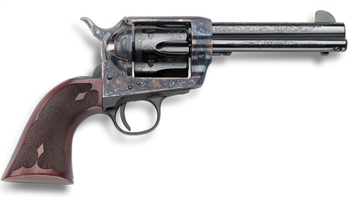 Picture of EMF DLX G GRANDE CALIFORNIAN HGR 45LC 4 3/4" BBL CASE HARDENED FINISH BLUE LASER ENG FDL GRIP GW45CHE434NMCF