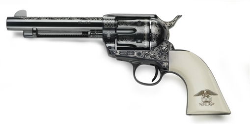 Picture of EMF SA HANDGUN ALCHIMISTA I .44/40 CAL 7 1/2\" CKRD WALNUT 1860 ARMY GRIP 641996211317