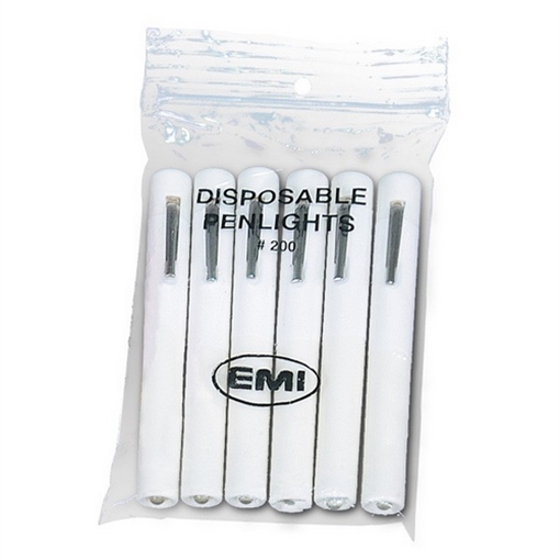 Picture of EMI - Emergency Medical Disposable Penlight Six Pack 200