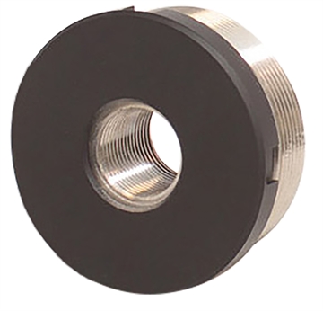 Picture of Energetic Armament Direct Thread Adapter, 1/2-28 Direct Threads, 1.375x24 Suppressor Threads, Titanium, Cerakote Finish, Black EA22