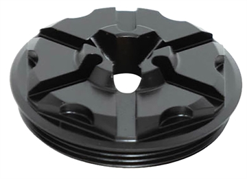 Picture of Energetic Armament Flash Hider End Cap, 5.56, Machined from Stainless Steel, Nitride Finish, Black EA38