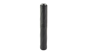 Picture of Energetic Armament NYX Silencer Mod 2, 22 Caliber Suppressor, Modular, 2.45 Ounces 3.7" Short Configuration, 4.15 Ounces 6.5" Long Configuration, 1" Diameter, 1/2-28 RH Standard Direct Thread, Titanium Construction, Cerakote Finish, Black EA03
