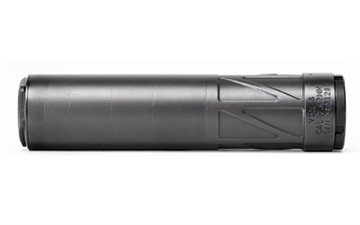 Picture of Energetic Armament KEY VOX S, 30 Caliber Suppressor, 12.9 Ounces, 5.9" Length, 1.55" Diameter, Welded Core, Heat Treated C300 Nickel-Cobalt Alloy, 5/8-24 Direct Thread, Compatible with Other Mounting Hardware, Nitride Finish, Black EA04