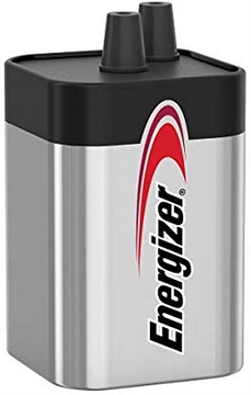 Picture of Energizer Lantern Battery Black & Silver 6.0 Volts, 17,500 mAh 5291D5